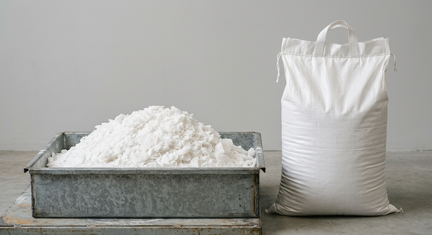 سودا کاستیک (پرک) — Caustic Soda Flakes (NaOH 99%)